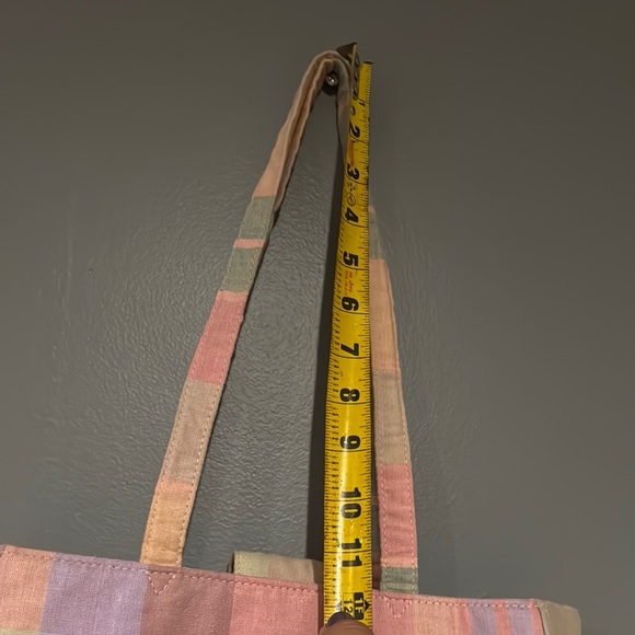 Lauren Ralph Lauren‎ Pink and Green Tote Bag - Picture 5 of 9